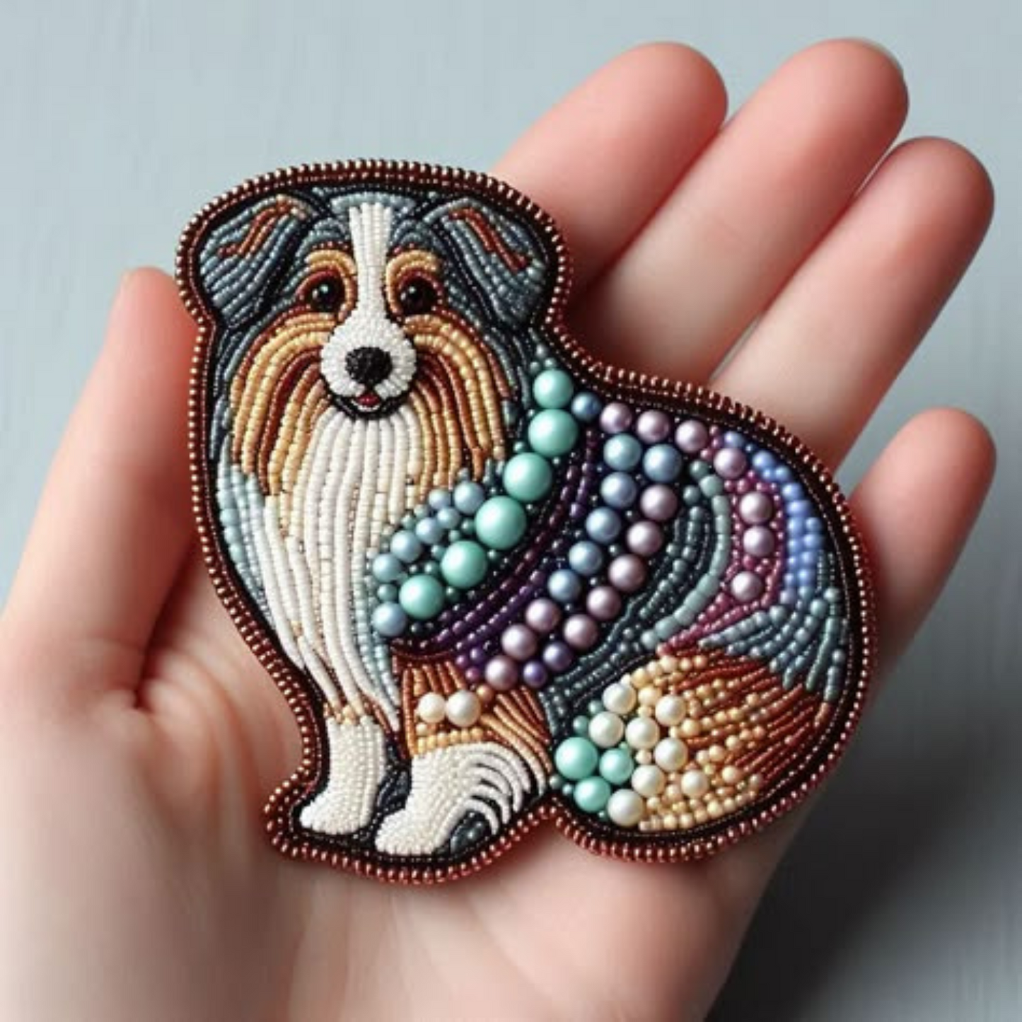 Dog Brooch