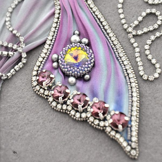 Artisan Bloom: Handcrafted Butterfly Necktie - A Statement of Elegance