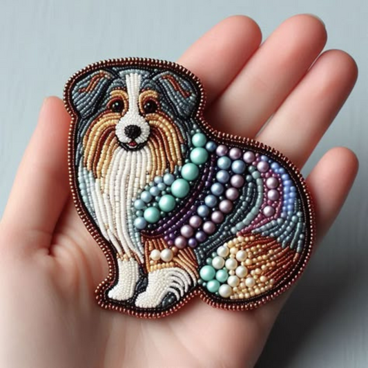 Dog Brooch