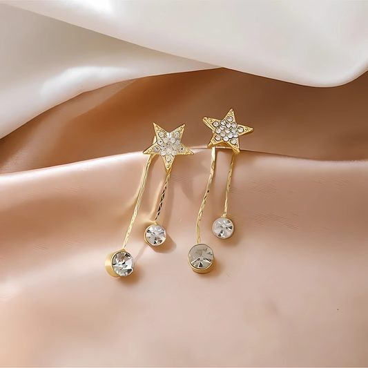 Stylish Star Dangle Earrings