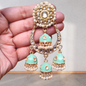 Pastel Green Latkan Jhumka